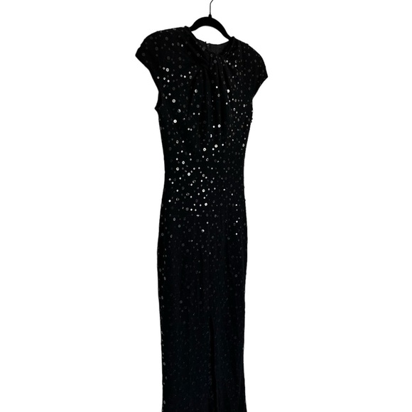 Talbot Runhof Black Sequin Mermaid Gown - Picture 6 of 14